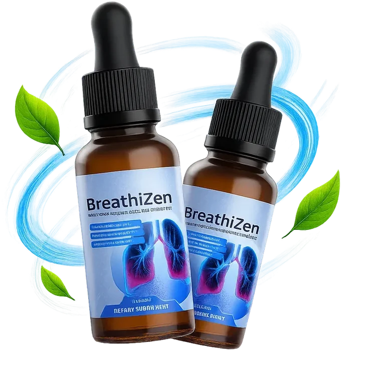 Breathizen liquid drops dropper bottles