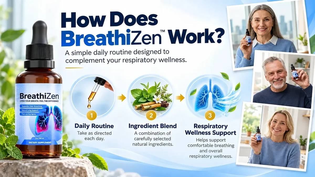 How Breathizen works infographic